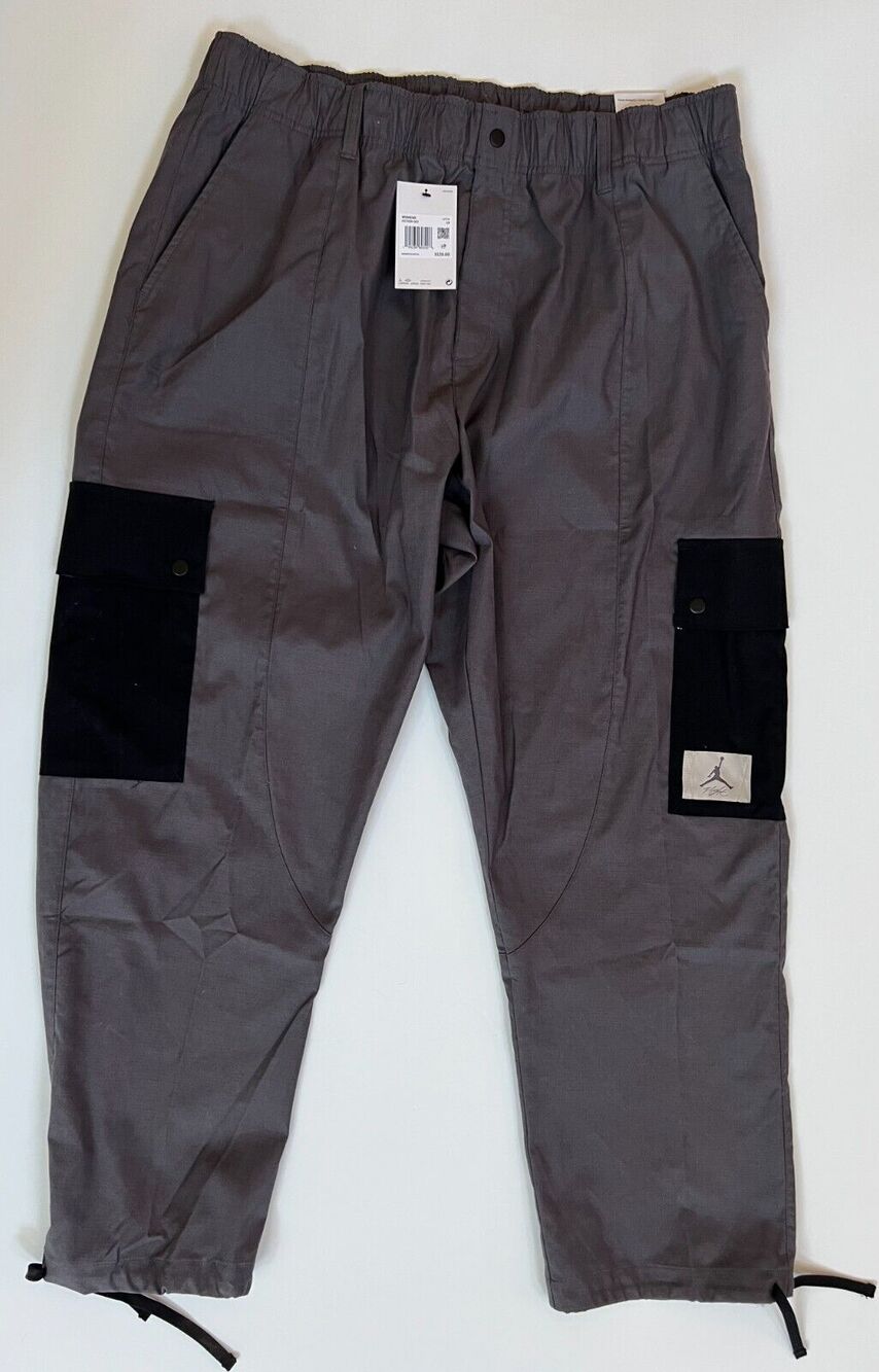 Jordan Flight Loose Fit Active Utility Gray Pants Women's DD7006-082 Size 1X NWT